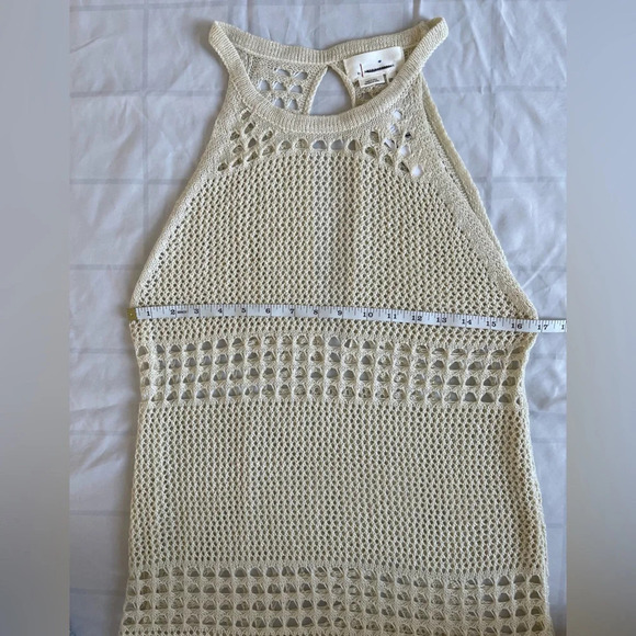 Anthropologie  Crochet Knit Coverup Dress One Size - Picture 6 of 11